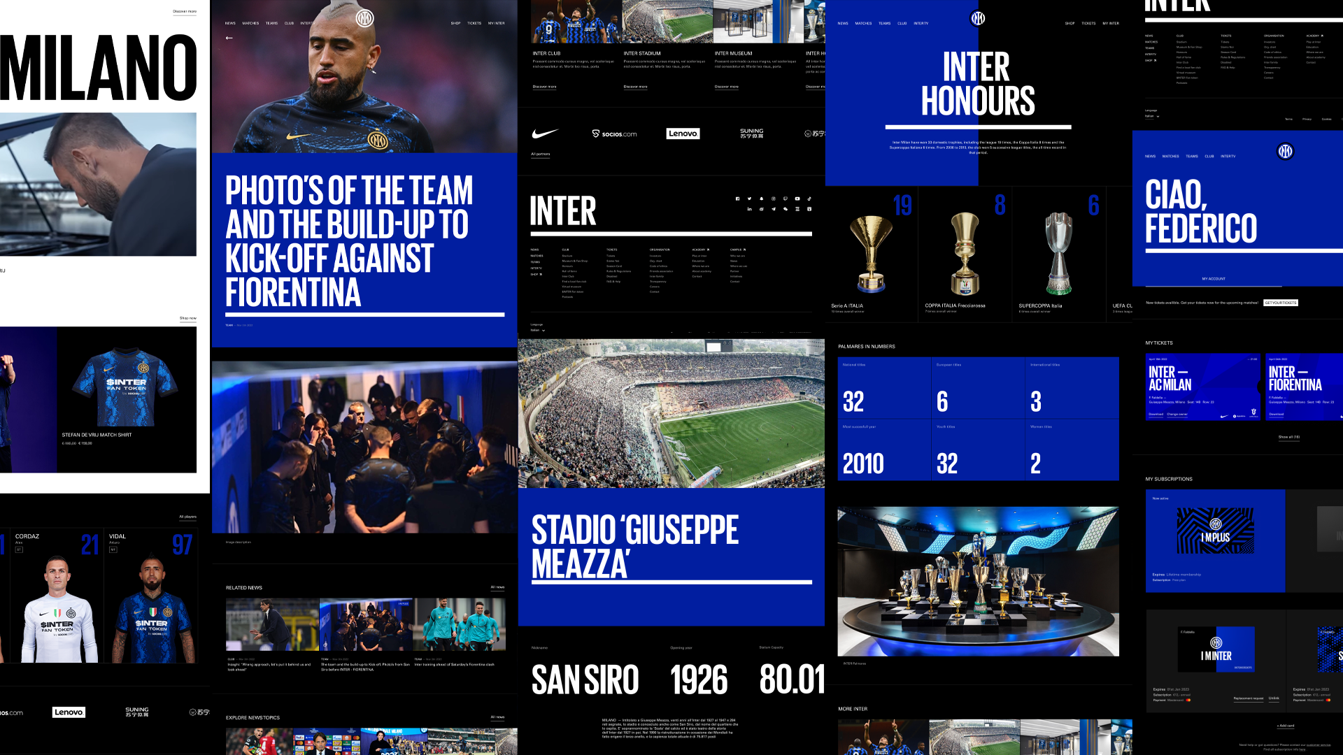 Inter Milano Header Image