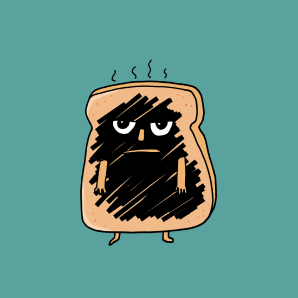 funny slice of bread