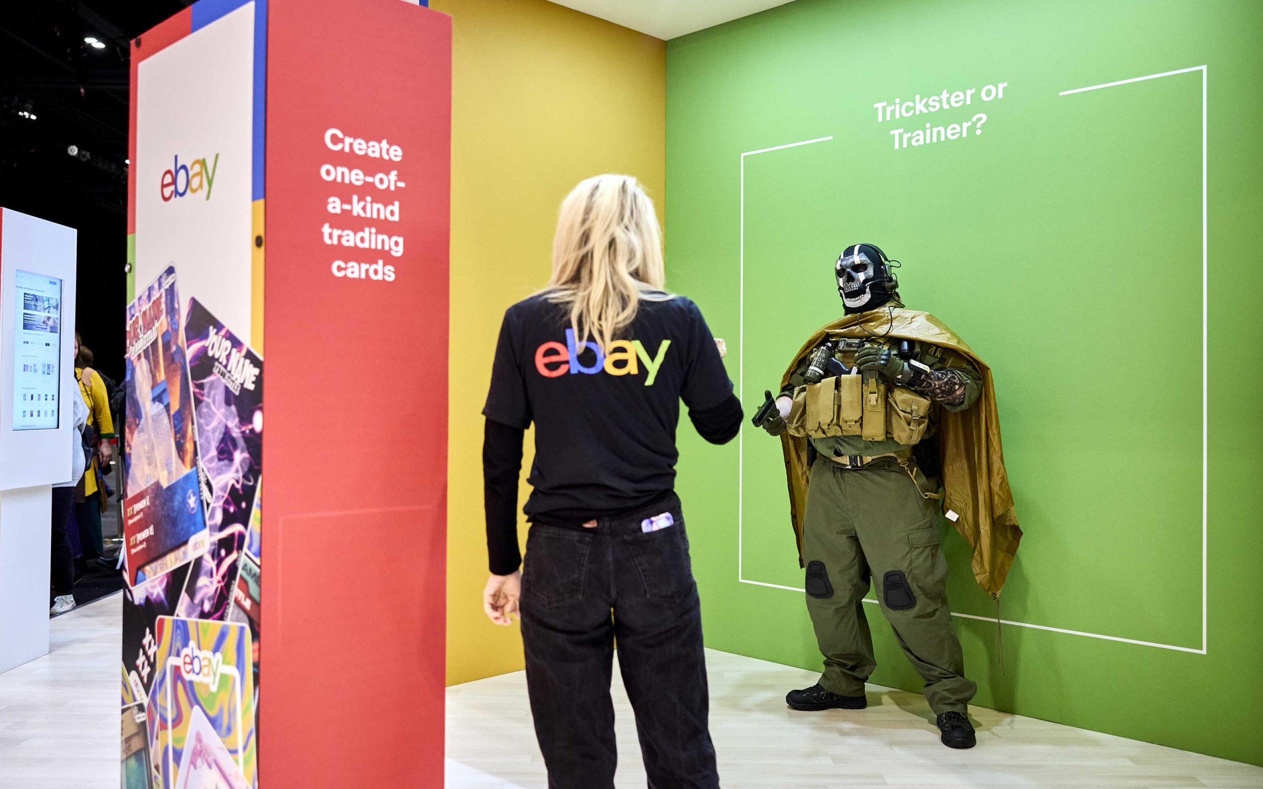 Personalisierte Avatare für eBay auf der Comic Con