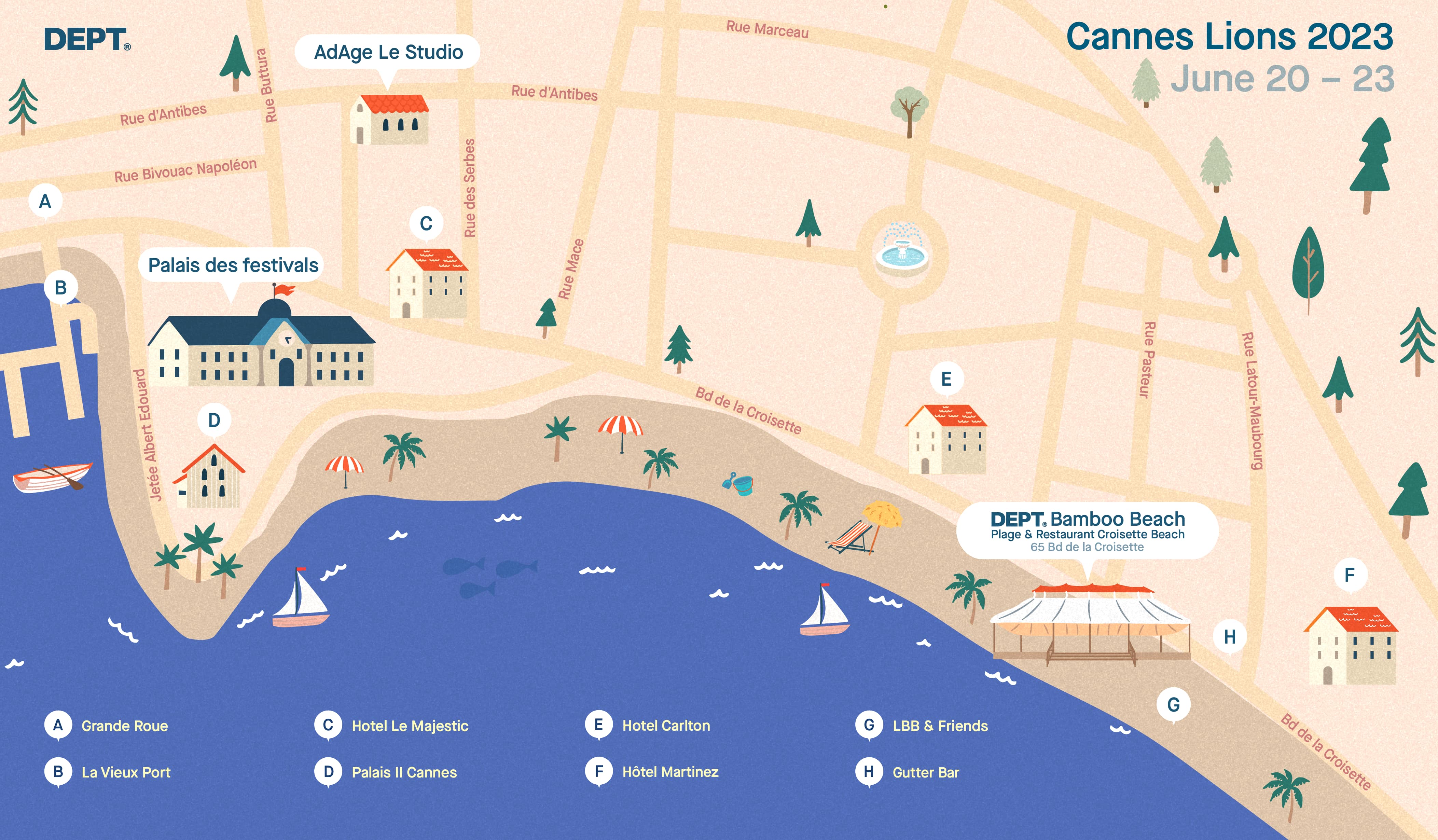 Map Cannes Lions 2023 1