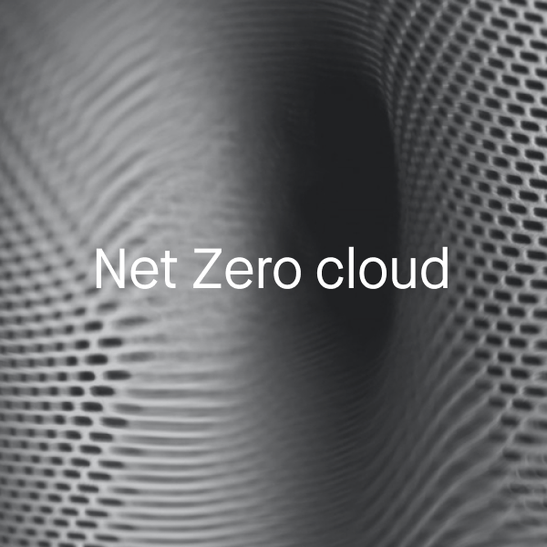 Net zero cloud