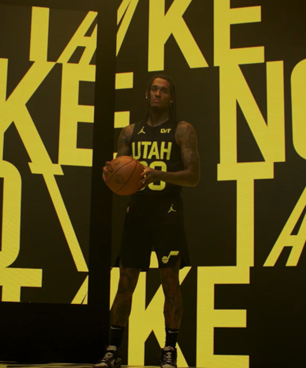 Studio Dumbar/DEPT® plays with sport and music for Utah Jazz’s 50th Anniversary
