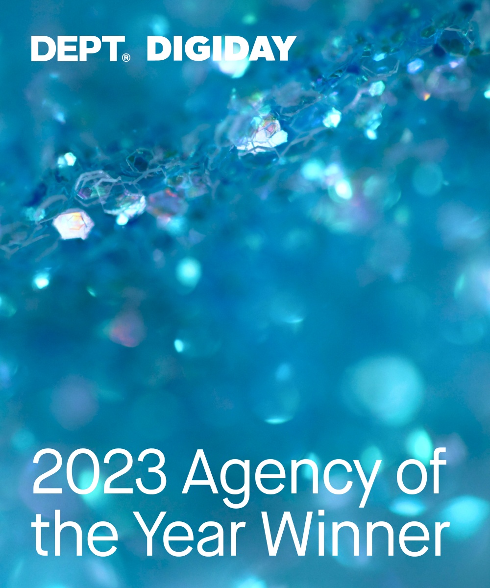 DEPT® UK is crowned Agency of the Year by Digiday Europe