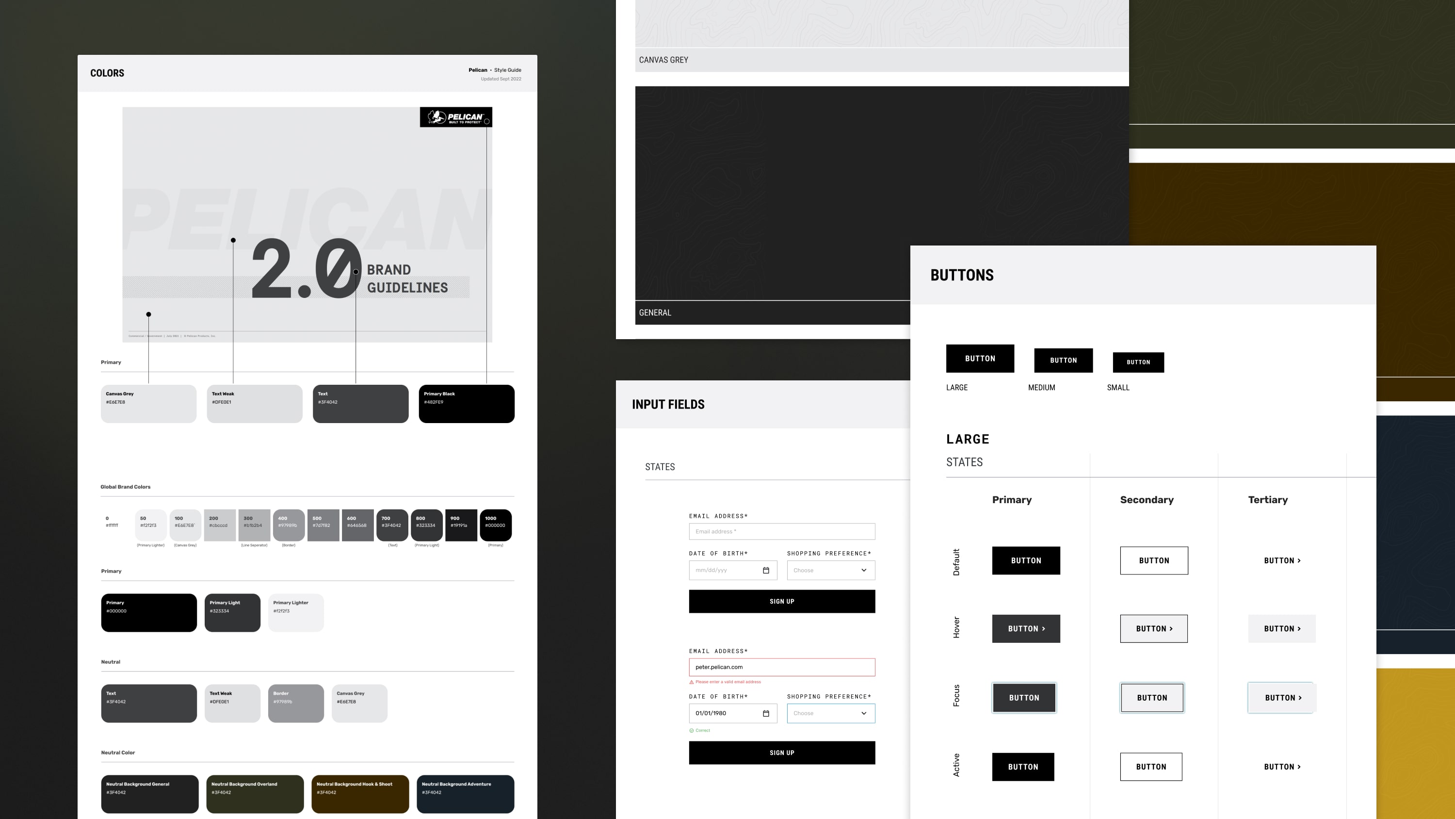 Pelican design system 