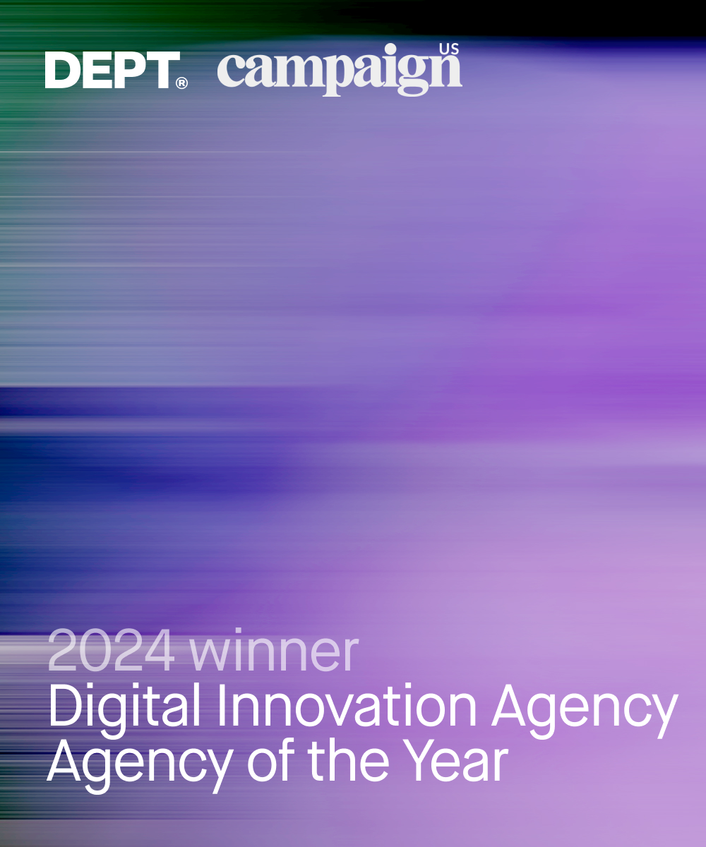 DEPT® named Digital Innovation Agency of the Year by Campaign US