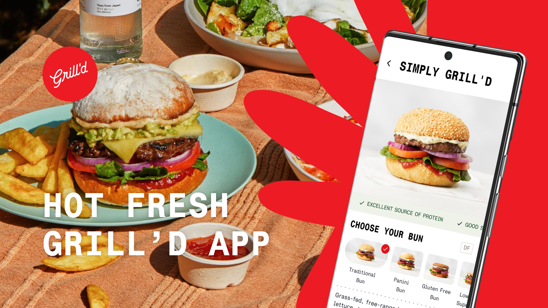 Grill’d releases new app and appoints DEPT® as digital partner in Australia