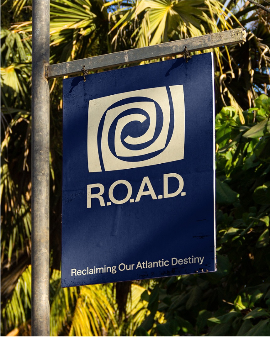 R.O.A.D. to barbados sign