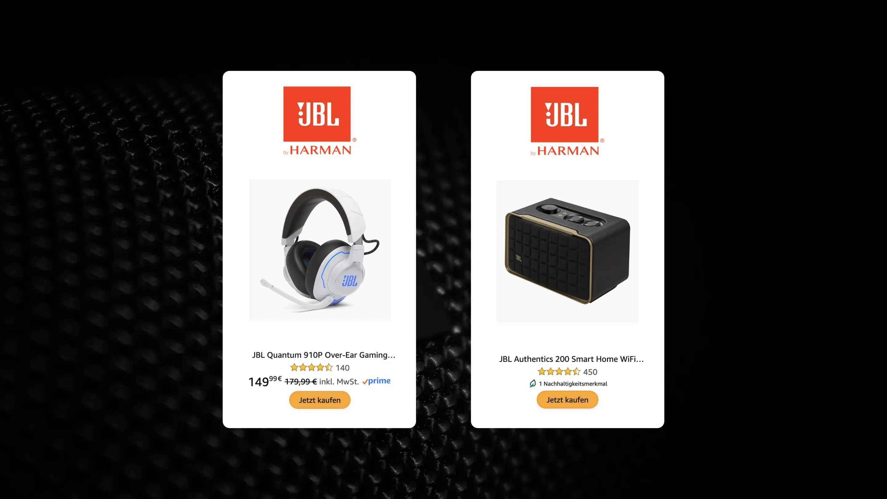 JBL Amazon ads