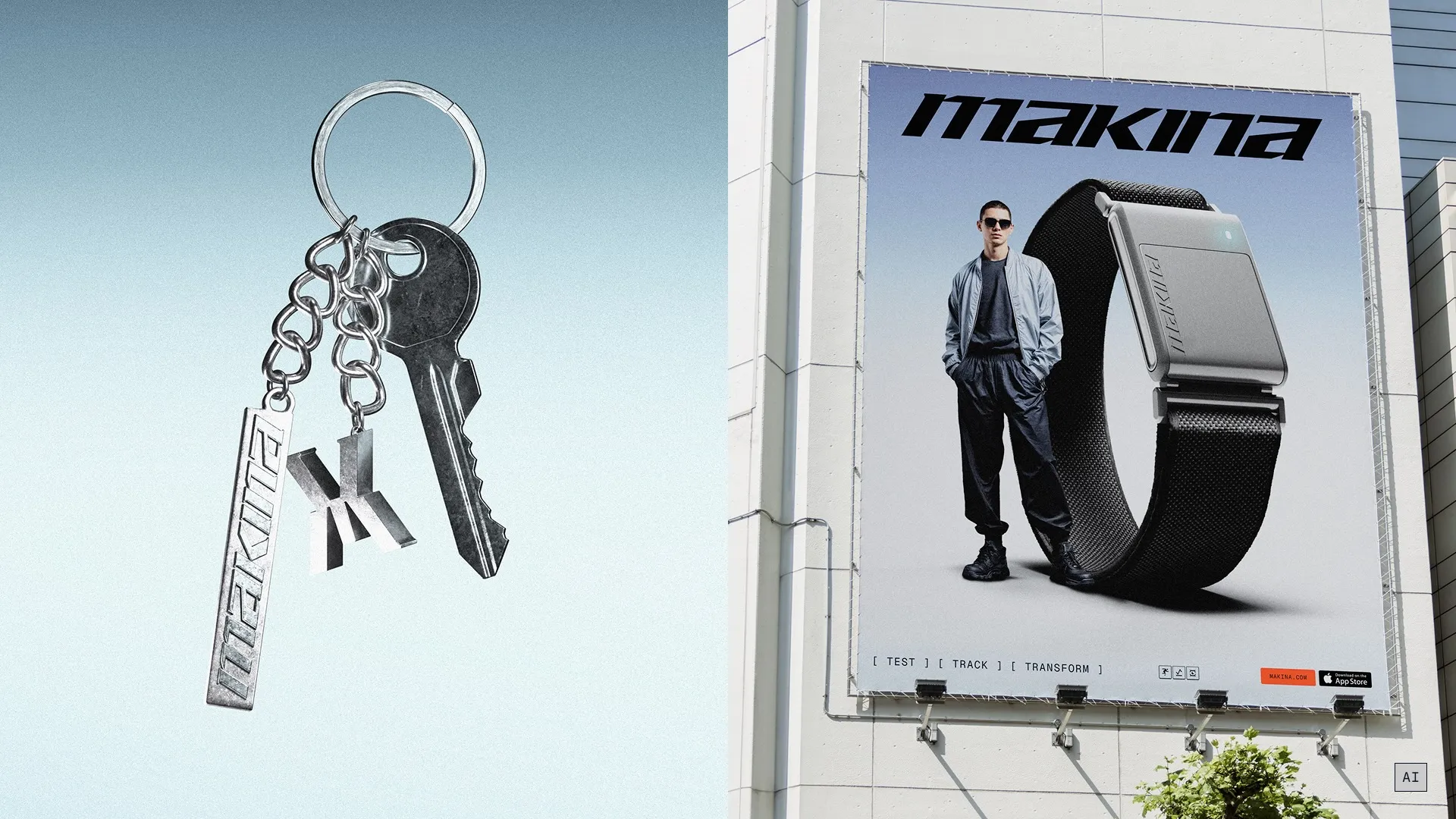 Makina branding signs